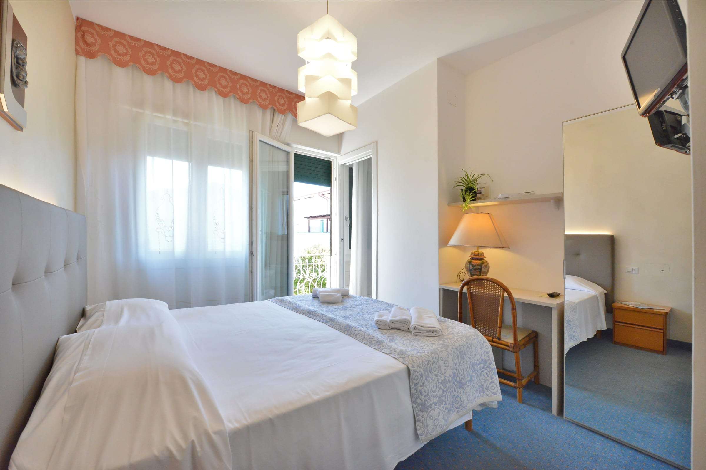 Camera dell’Hotel Ristorante Fabrizio a Caorle